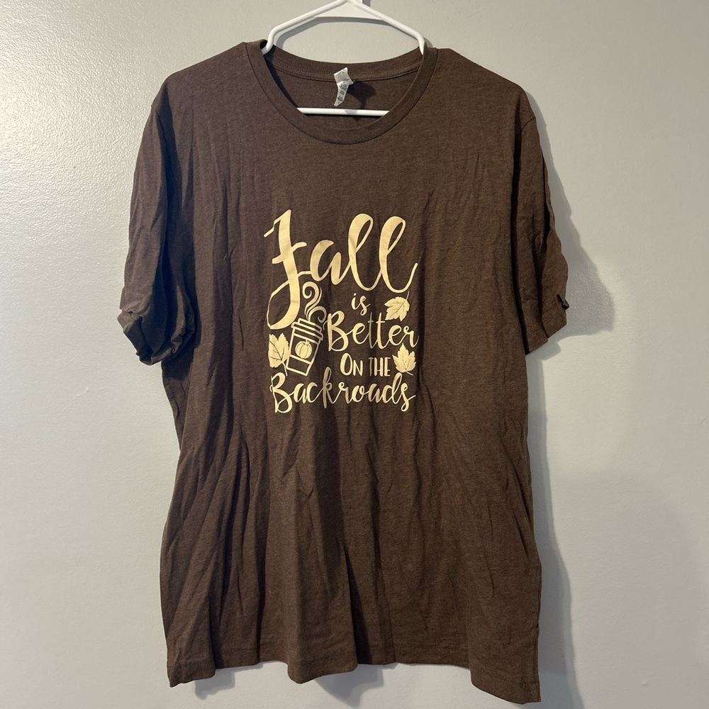 Bella Canvas Brown T-Shirt